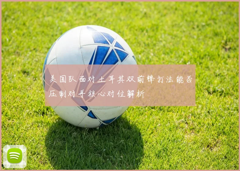 美国队面对土耳其双前锋打法能否压制对手核心对位解析